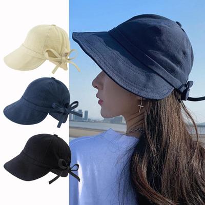 Beluha Back Ribbon Bucket Hat Bucket Bonnet