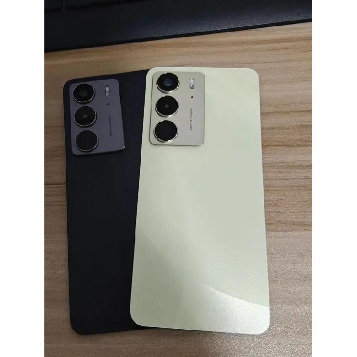 Für realme C75 Rückseite Akkuabdeckung Tür Hinteres Glas Gehäuse Ersatz Akkuabdeckung