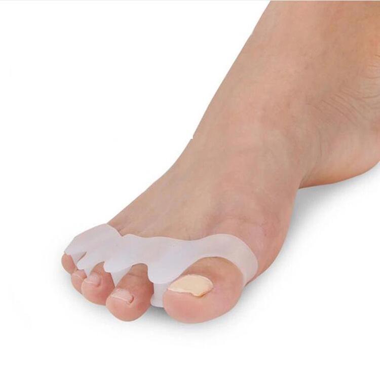 Silicone Bunion Corrector & Five Toe Separator for Hallux Valgus