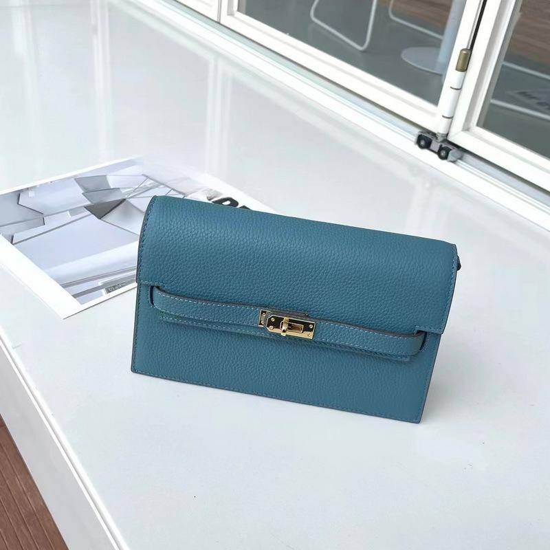 New lychee pattern leather half cover hand grab bag genuine leather women's bag single shoulder underarm bag oblique span bag wholesale