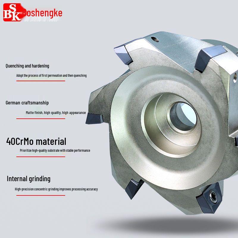 Right Angle CNC Milling Head BAP300R for Face & Vertical Milling (Sizes: 40/50/63/80/100)
