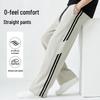 Jeanswest Men's Loose Fit Casual Straight-Leg Pants