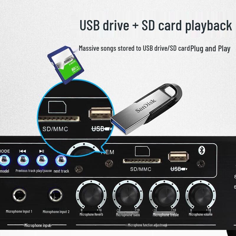 Soaiy M38Y Conference & Home KTV Audio System