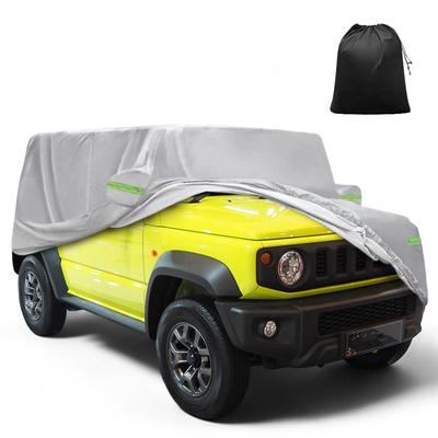 X AUTOHAUX with Jimny 385x148x160cm Light Car Hail Typhoon Windproof Rope Fleece Rainy Season Flame Strong and Yellow Sand Water Side Nighttime Safety