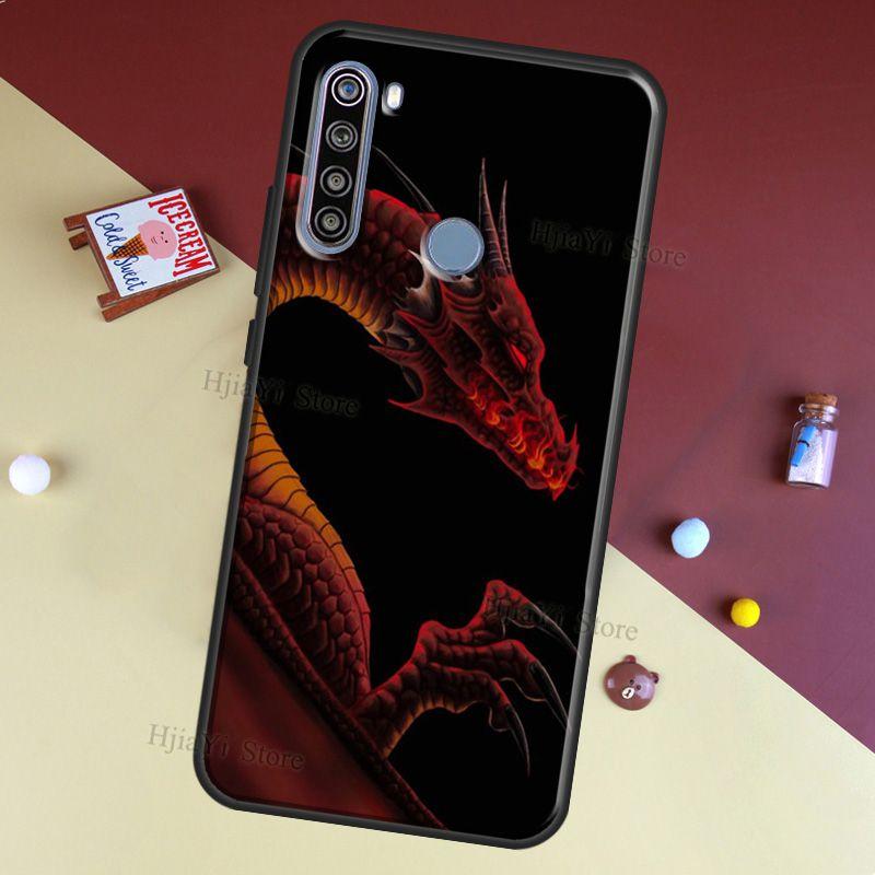 Asian Chinese Dragon Case For Redmi Note 11 Pro Cover For Redmi Note 10 8 9 Pro 9S 10S 9A 9C 9T Redmi 10 Coque