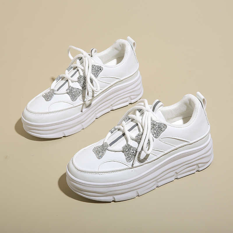 Fashion Flat Sole With Holes Sneakers Size 37 Vulcanize Women's Shoes Brands Luxury Boot Sport High Brand College Practice Tenya