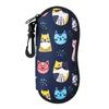 Diving Material Glasses Box Zipper Wallet Fashion Reading Eyewear Case Storage Box Anti Fall Eyewear Protector