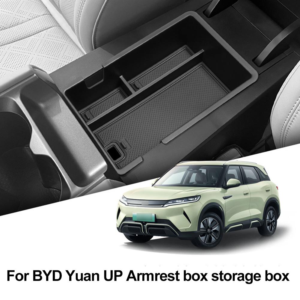 NEW For BYD Yuan Pro Yuan UP EV 2025 2025 Armrest Box Storage Tray Plate Console Holder Container Stowing Organizer Accesso Z4P1