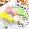 3 Pcs/Set Rice Spoons Heat Resistant Comfortable Grip Stand Up Non-stick Cartoon Serve Rice Particle Design Smiling Face Kitchen Rice Shove for Home