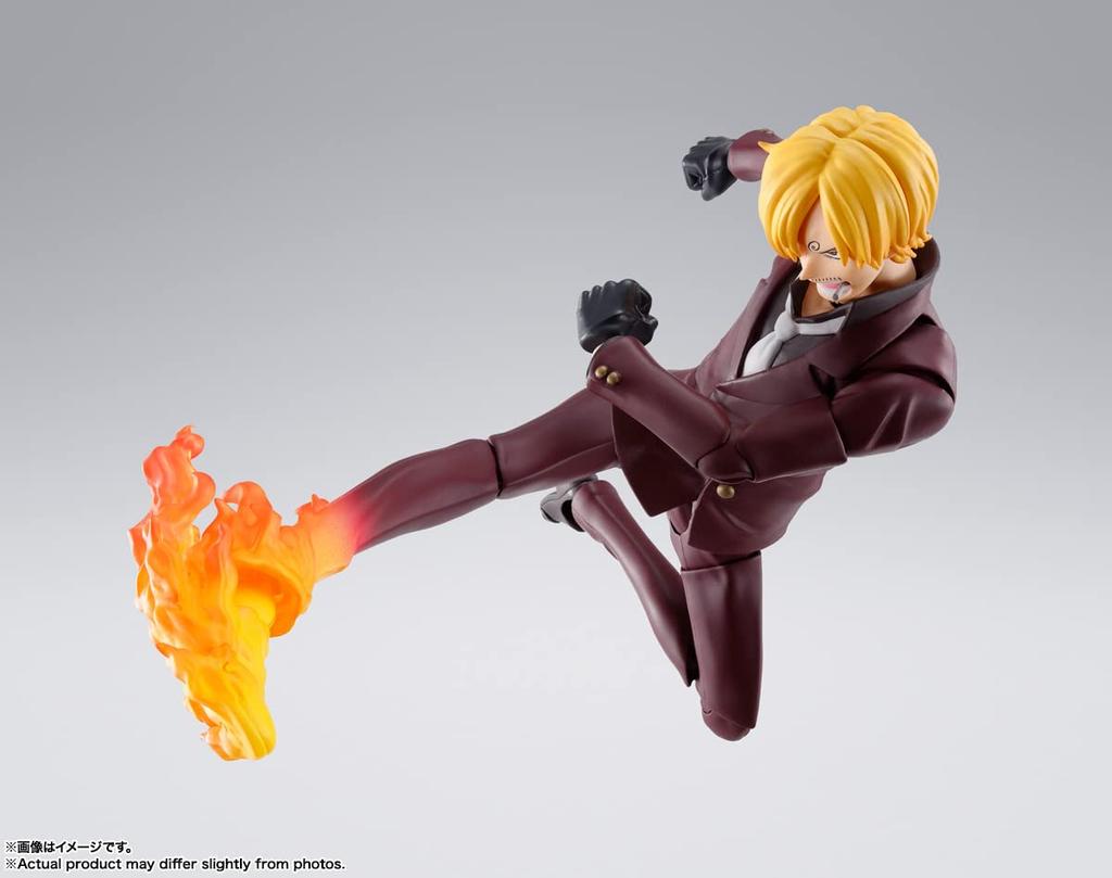 TAMASHII NATIONS ONE PIECE Sanji Onigashima Invasion 150mm painted movable figure S.H.Figuarts - - Approx. ABS&PVC
