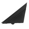 Pair Door Mirror Flag Cover 1SH17KX7AA Left Right Black Decoration Replacement for FIAT 500 2012?2017