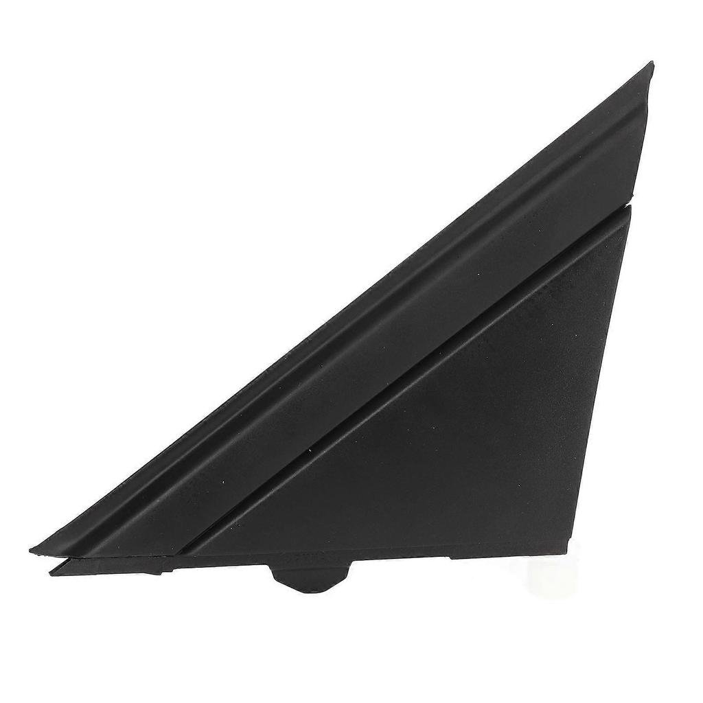 Pair Door Mirror Flag Cover 1SH17KX7AA Left Right Black Decoration Replacement for FIAT 500 2012?2017