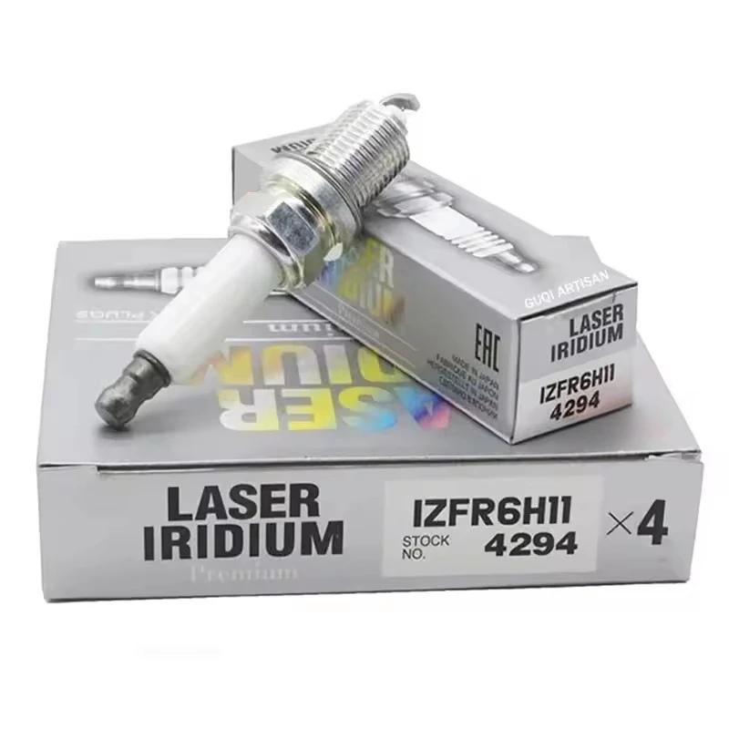 

4/6 шт. Иридиевая свеча зажигания 4294 IZFR6H11 для E82 E87 E88 E90 E92 E63 E65 E66 E70 318i 320i 550i 740i X1 X5 N62 B48 B N46 B20 E 6pcs