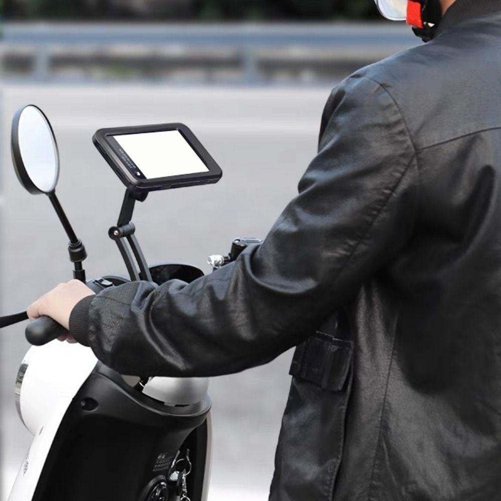 360° Swivel Motorcycle Phone Holder Magnetic Mount Waterproof Phone Holder Adventure Sports
