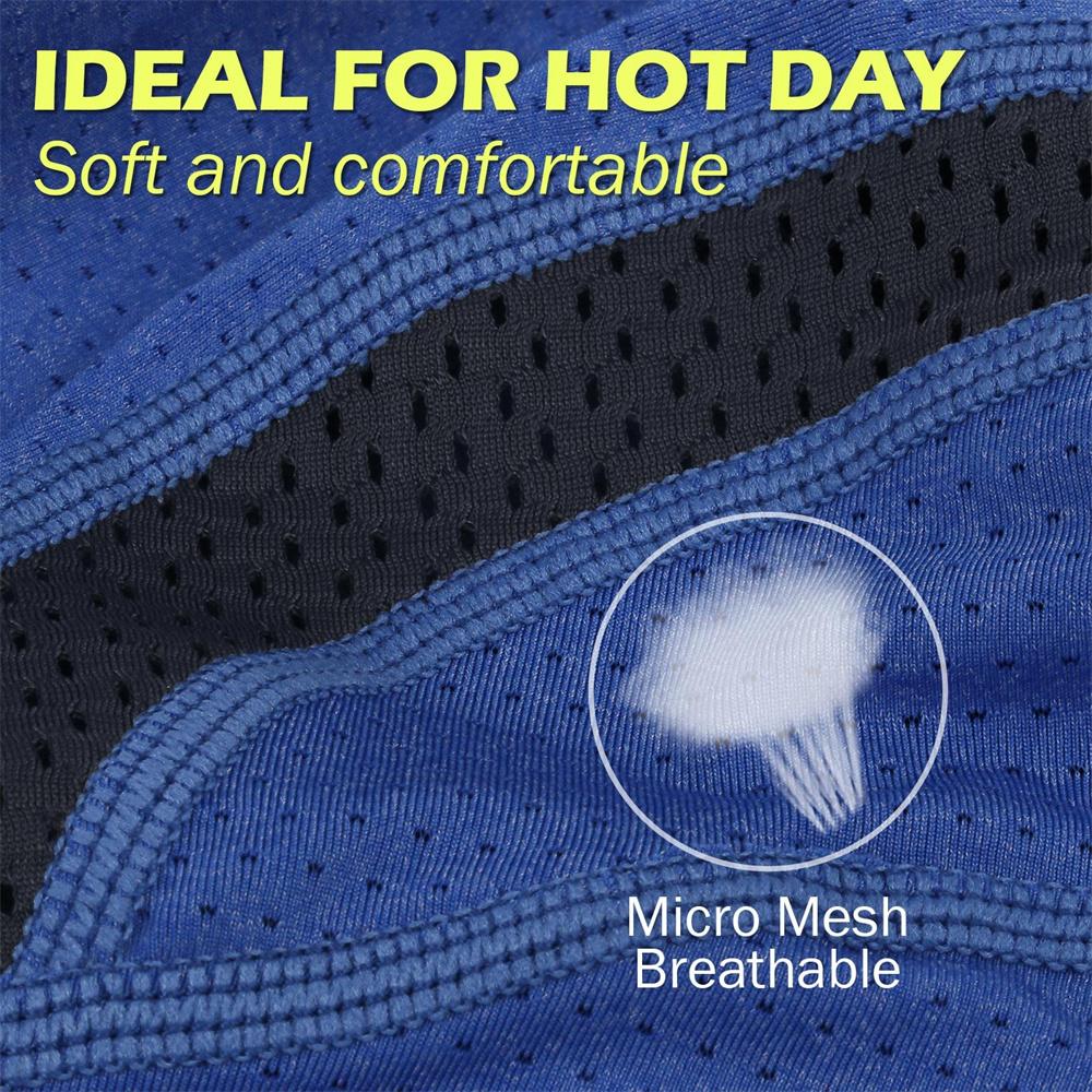 2pcs/set Summer Sun Protection Combination Pack Mesh Breathable Cap and Elastic Knitted Arm Cover Sports Running Hiking Cycling