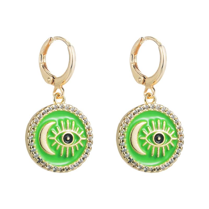 Dámské kruhové náušnice Bohemian O ve tvaru kreativních rýžových korálků Přehnané doplňky Náušnice