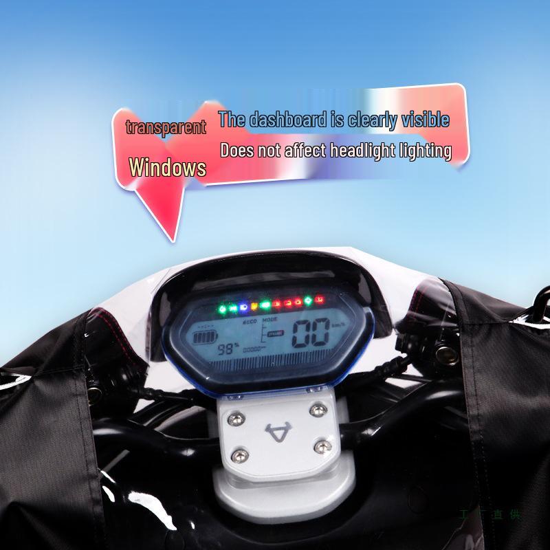 Electric Bike Dashboard and Handlebar Rainproof and Dustproof Cover