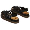 Dr. Martens Archive Sandały Rybackie Zamszowe Codzienne Wygodne Rzymskie Sandały Unisex Czarne 40787001