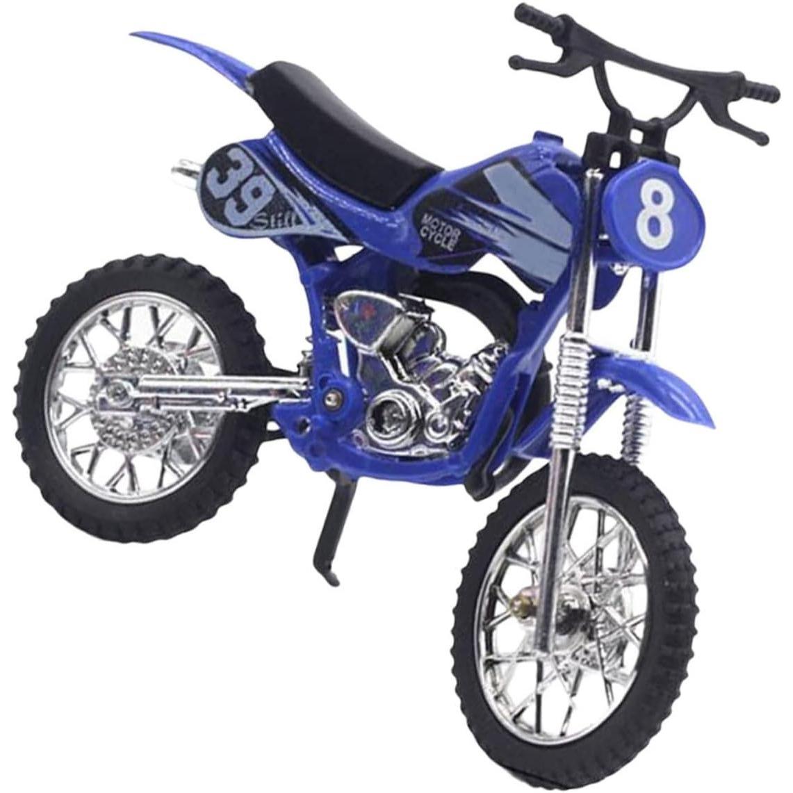 Jouet Moto Miniature 1:18 En Alliage - Modèle à Friction Pour Enfants (noir)