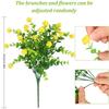 Mehrfarbige Künstliche Eukalyptusblumen Plastik-Eukalyptus-Strauß Innendekoration