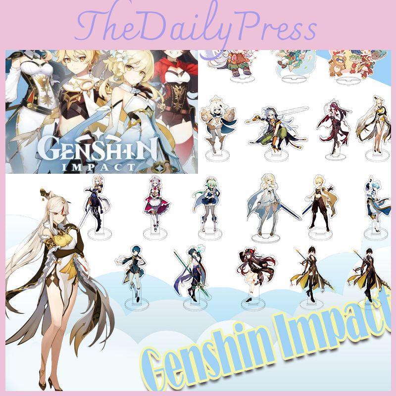 Genshin Impact Acrylic Figure Stand With Fine Craftsmanship Perfect For Any Room