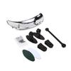 180 Degree No Blind Spot Motorcycle Rearview Mirror HD Convex Parabolic Wide Angle Mirror Stickable Clear Lens For Motorbike