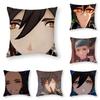 Zhongli Genshin Impact Pillow Case 3D Print Polyester Fiber 45*45 Cm Home Sofa Throw Pillow Cover Decoration Festival Gift