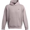 Icon Men's UA Icon Heavyweight Fleece Wash Oversized Hoodie Sweatshirt Men's Gray 1386552-015