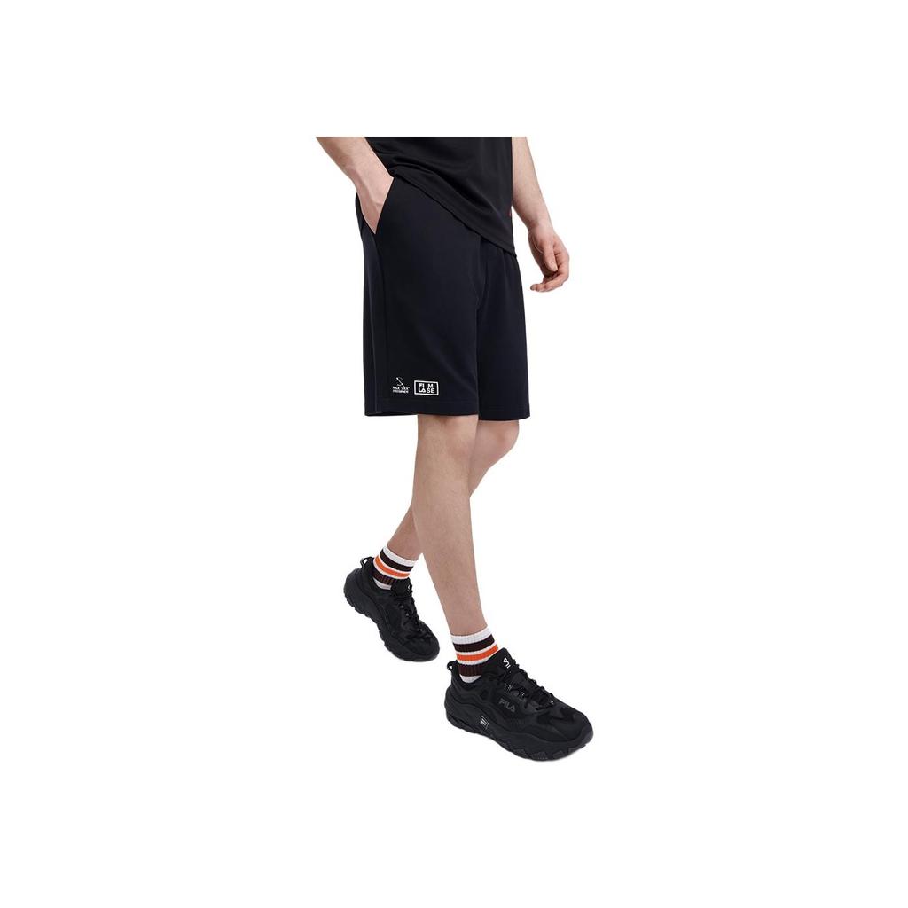 New FILA ORIGINALE Casual Shorts Men's Jet Black F11M329602FBK