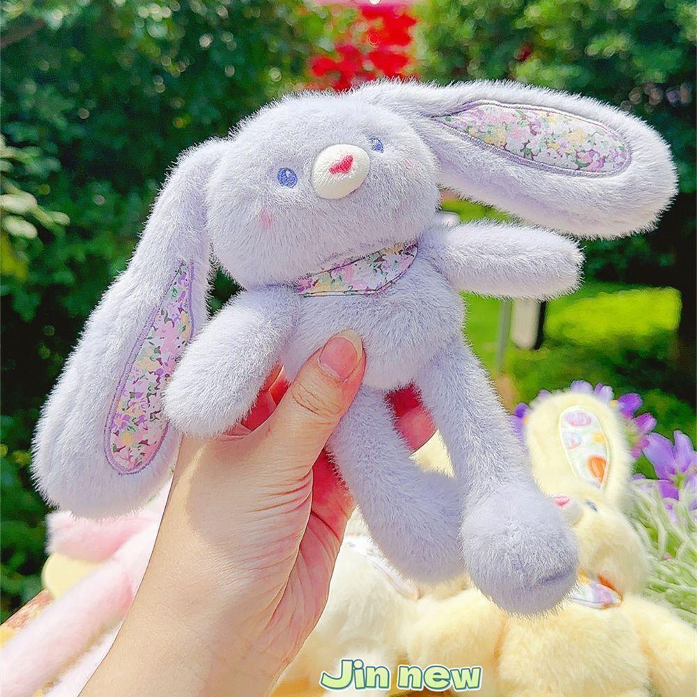 

Милый плюшевый кулон с растягивающимися ушками для детей, подарок на день рождения для девочек purple