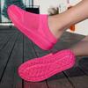 Women Slide Slippers Elevator Mules Sandals Slip on Summer Casual Clogs White Pink Black Purple Lightweight Socks Shoes Plus Size 41 42 43