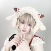 Sweet wind, cute little cashmere headband, earmuffs, warm ears in autumn and winter, earmuffs, horns, cold protection in winter, earmuffs
