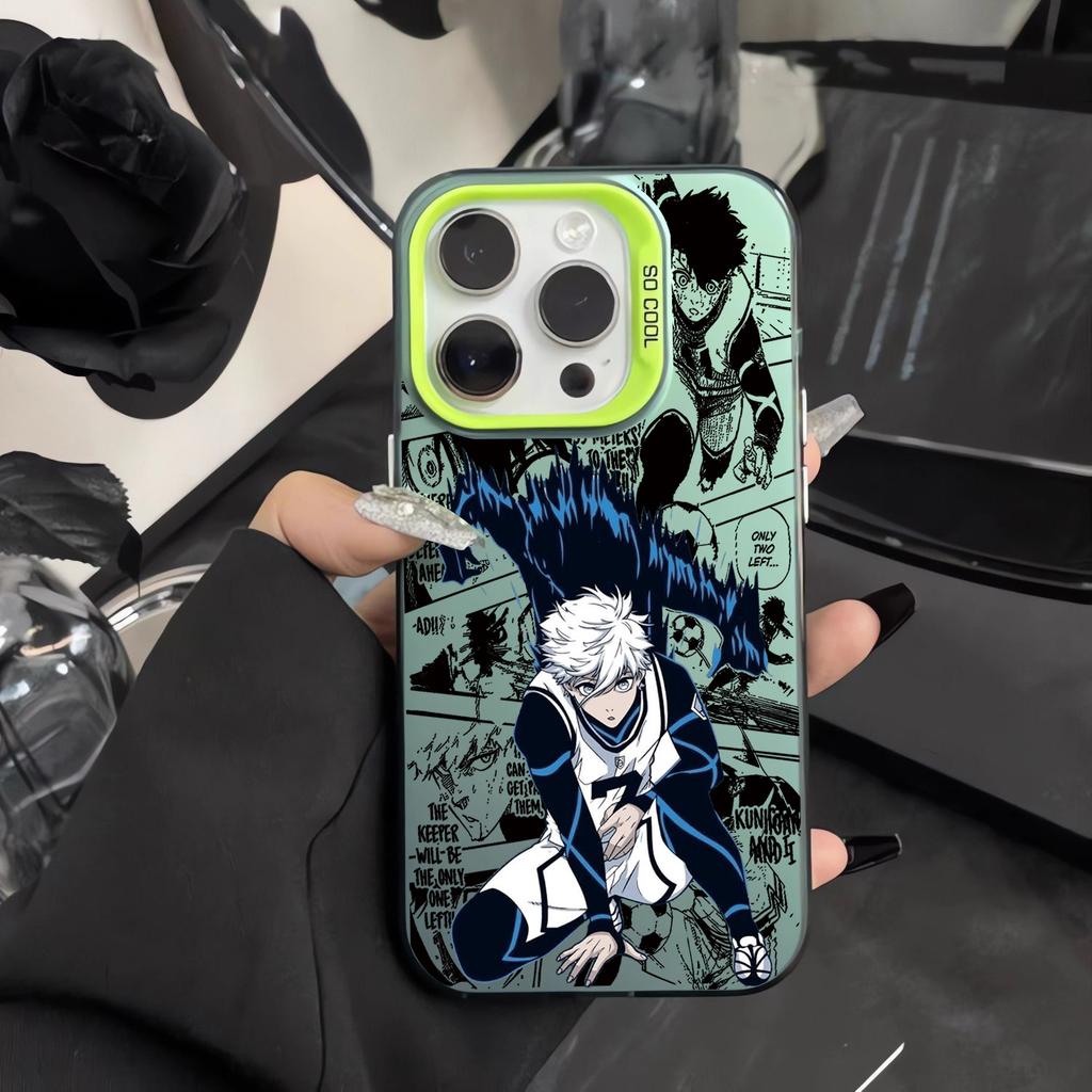 COOL B-BLUE LOCKS Custodia per Telefono Seishiros Nagi Per Samsung Galaxy A16 A35 A55 A25 A15 A56 A54 A36 A34 A24 A26 A14 4G 5G Copertura Opaca