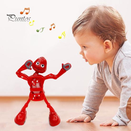 Novelty Robot Toy For Kids Dancing Adorable Wind-Up Joyful Fun And Interactive Educational Entertaining Clockwork Gift for