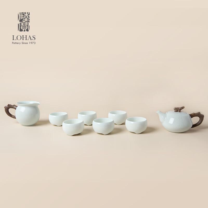 Lubao Jingya 9-Piece Celadon Ceramic Tea Set