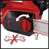 Einhell Tronçonneuse électrique GH-EC 1835 (1800 W, Longueur de coupe 32,5 cm, Guide-chaîne et chaîne Oregon)