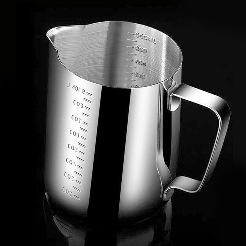 Stainless Steel Milk Frothing Pitcher Latte Art Milk Pitcher Milk Frothing Pitcher Housewarming Gift for Friends