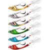 Spinner Bait 7g 10g 15g Metal Vib Naluca de pescuit Trolling Lingura rotativa Wobbler Scufundare Momeala tare cu paiete Pesca pentru Stiuca Bas