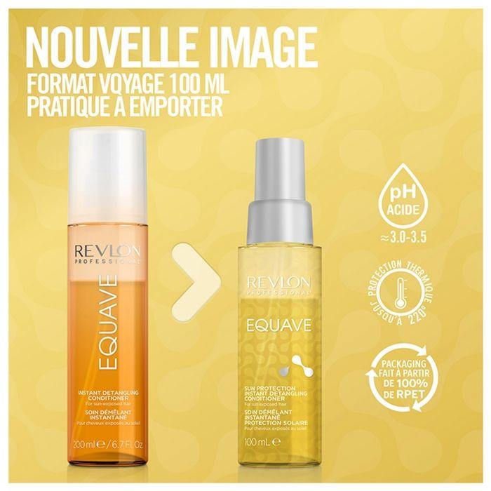 Soin démêlant - Equave - Protection Solaire - 100ml - Kératine - Tous types de cheveux