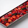 Non-Slip Stainless Steel Long Cake Mold Bakingtray Anti-Scratch Rectangular Tiramisu Cake Base Dly Kitchen Cooking Tool