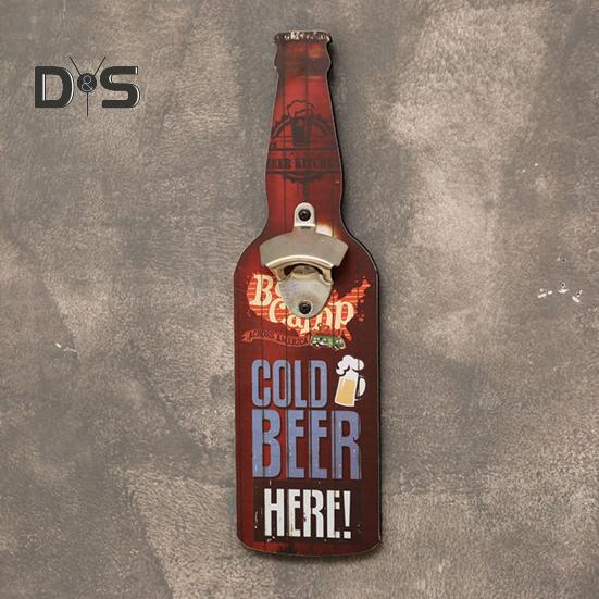 Pas Yok Duvar Şişe Açacağı Aşınmaya dayanıklı Çekici Restoran Duvar Şişe Açacağı