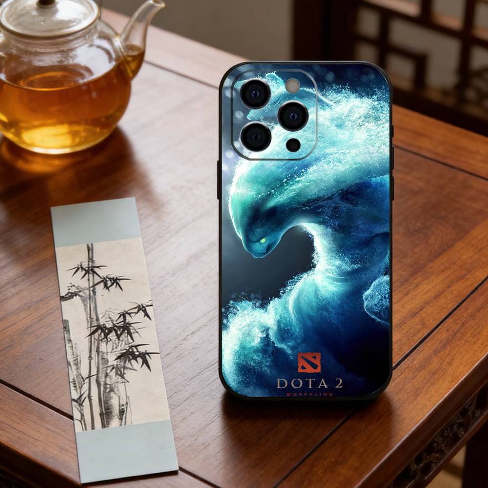 

Dota 2 Phone Case For iPhone 17, 16,15,14,13,12,11 Plus,Pro Max, Others Soft Black Cover iPhone15
