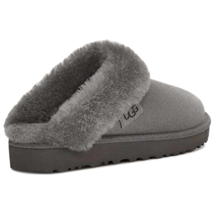UGG Comfortable Versatile Non-Slip Open-Toe Slippers Unisex Slippers Gray 1115134-CHRC