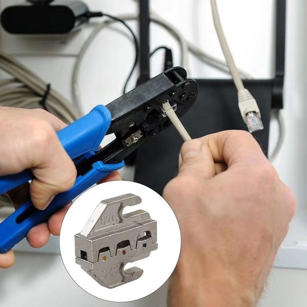 Replacement Crimping Tool 4mm Slot Wire Crimper Jaws High Quality Jaw Tool  for Crimping Terminals