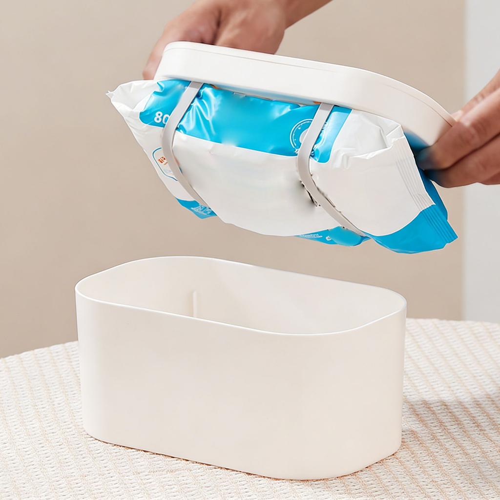 Baby Wet Wipes Warmer Dispenser Top Heating Wipe Warmer Holder Holds 80 Wipes with 3 Indicator Lights
