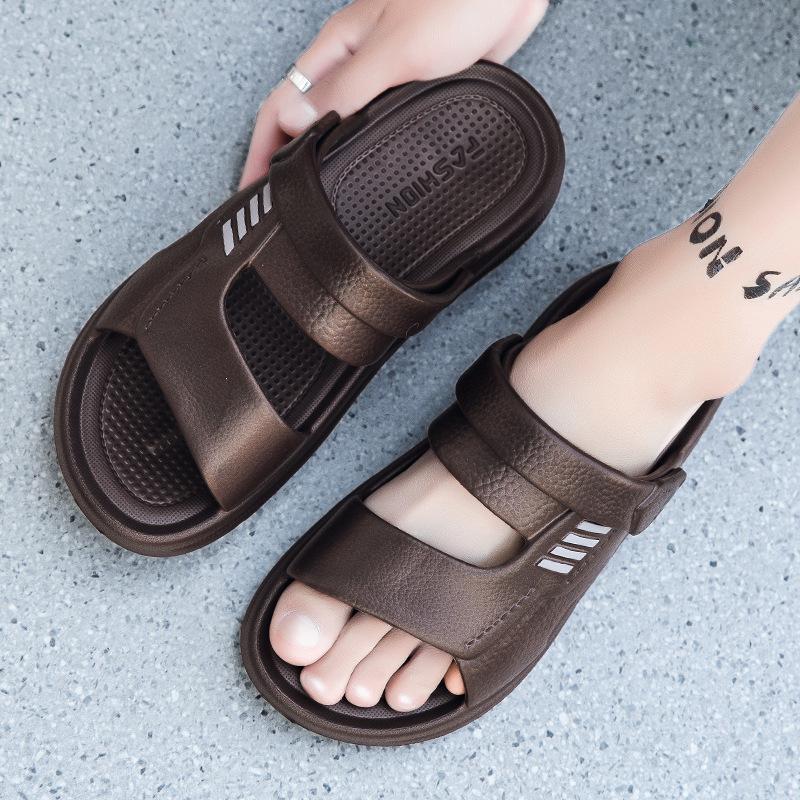 Sandals Summer Casual Home Outdoor Beach Shoes Lightweight Dual-purpose Slippers Soft Non-slip Driving Cool Slippers