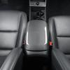 For Hyundai Kona SX2 2024 2025 2026 Carbon Fiber ABS Car Armrest Cushion Cover Console Armrest Box Pad Cover Accessories LHD/RHD