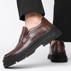 Fashion Casual and Business Thick Soled Men's Shoes Classic Style for Successful Business People Office Dress Party Quality Shoes
