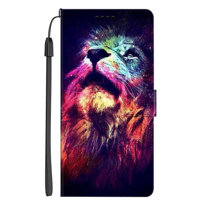 Cartoon-Lederhülle für Xiaomi Redmi Note 11 11S 12 Pro 5G Hülle Flip-Brieftasche für Xiaomi Civi 2 / Poco M5 Note12 Buch-Ständer
