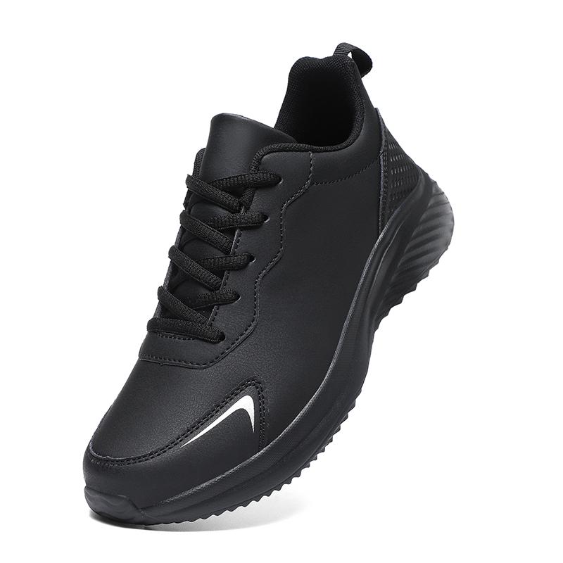 Adidași Casual Bărbați Exterior Piele Pantofi de Alergare Respirabili Pantofi de Mers Bărbați Modă Pantofi de Alpinism Stil Britanic